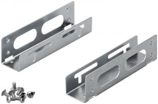 Mounting frame for 3.5" HDD in 5.25" space @ electrokit