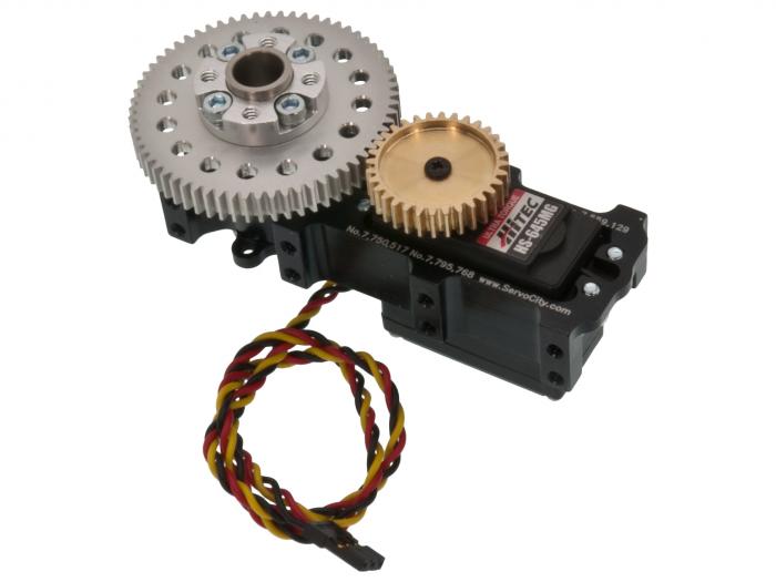 Actobotics Power gearbox for 360 servos - 2:1 ratio @ electrokit (6 of 8)