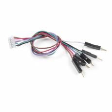 JST-ZHR 6-pin cable to breadboard jumper 140mm @ electrokit