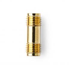 Adapter SMA female to SMA female 2-pack @ electrokit