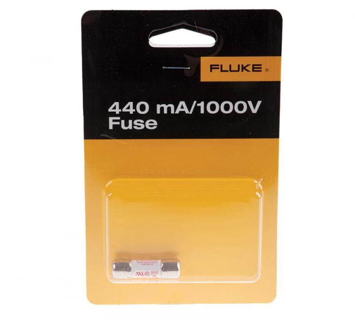 Fluke multimeter fuse 440mA 1000V 10x35mm @ electrokit (1 of 3)