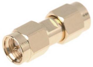 Adapter SMA-RP male to SMA male 2-pack @ electrokit