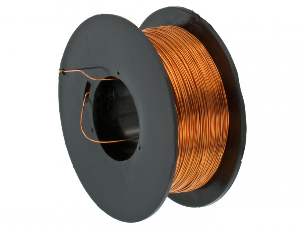 Buy Copper wire 0.15mm reel 620m at the right price @ electrokit