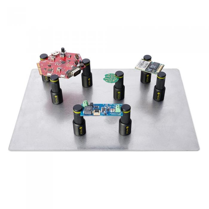 PCBite kit with 2x 100MHz and 4x SP10 handsfree probes @ electrokit (10 av 25)