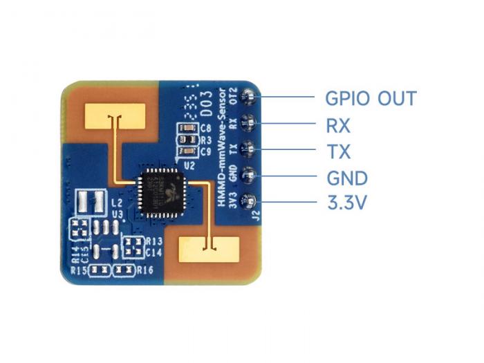 Rrelsesensor mmWave 24GHz @ electrokit (5 av 9)