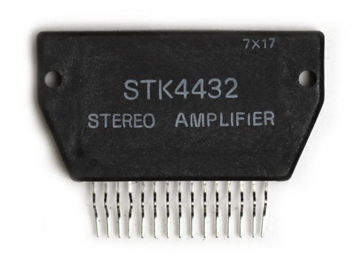 STK4432 Stereo Audio Amplifier 2x25W @ electrokit (1 av 1)