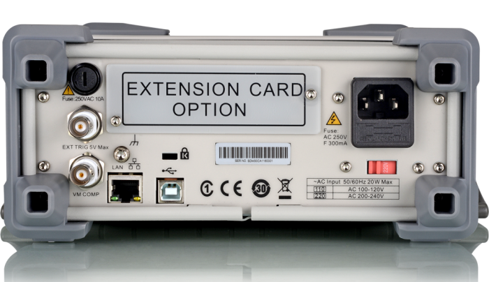 Bench multimeter 5 digit 12-channel scanner Siglent SDM3055-SC @ electrokit (2 of 2)