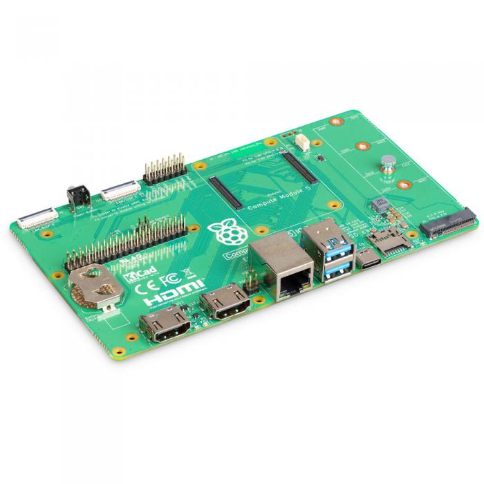 Raspberry Pi Compute Module 5 IO Board @ electrokit (1 av 1)