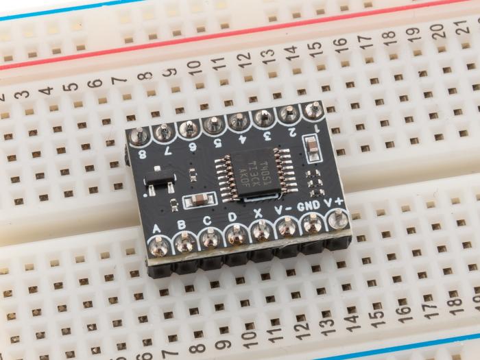 TMUX4051 analog multiplexer 8-kan monterad p kort @ electrokit (5 av 5)