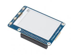 2.7" E-papper display 264x176px svart/vit för Raspberry Pi @ electrokit