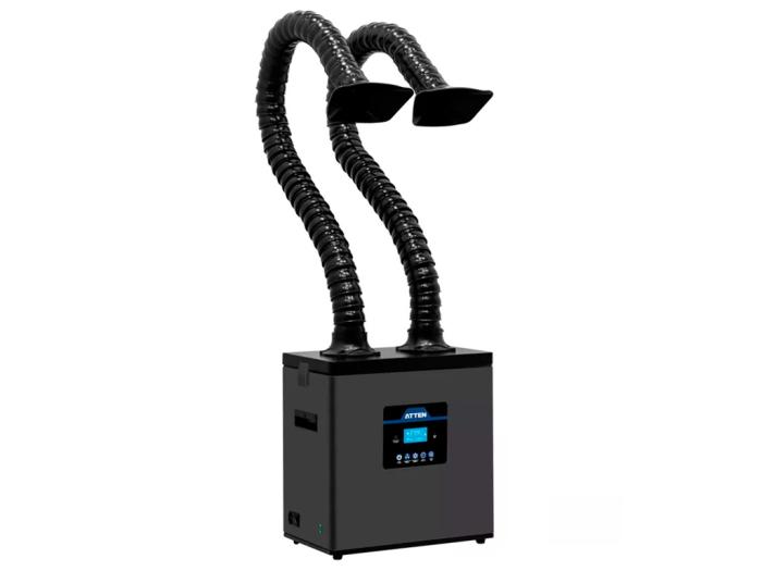 Solder fume extractor 2 outlets ST-1202D @ electrokit (1 of 2)