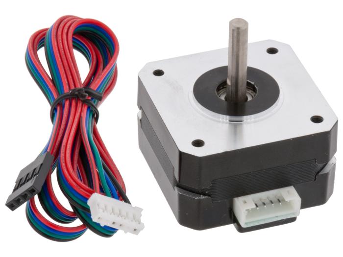 Stepper motor NEMA17 1.8° 0.14Nm @ electrokit (1 of 2)