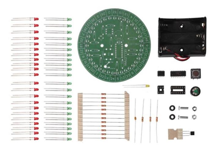 Electronic Roulette with 37 LED - soldering kit @ electrokit (2 of 2)