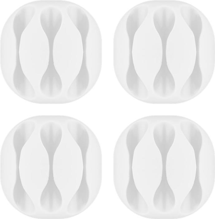 Self-adhesive cable holder x3 white 4-pack @ electrokit (4 of 5)