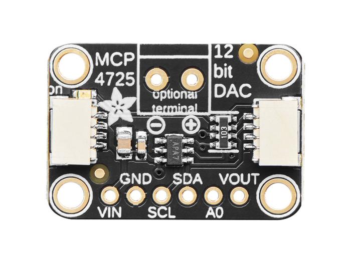 Adafruit MCP4725 12-bit DAC Stemma/Qwiic @ electrokit (1 av 6)
