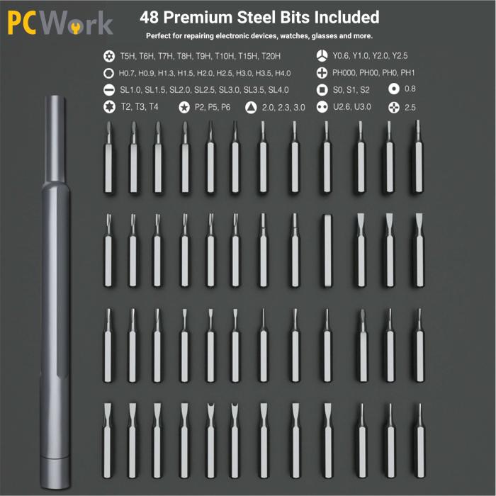 Screwdriver kit 48 pcs @ electrokit (2 of 5)