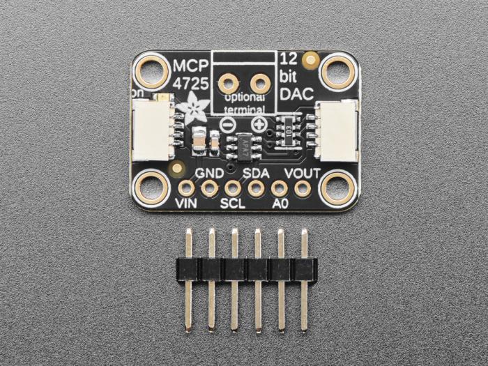 Adafruit MCP4725 12-bit DAC Stemma/Qwiic @ electrokit (3 av 6)