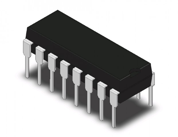 MC9S08QG8CPBE DIP-16 8-bit MCU @ electrokit